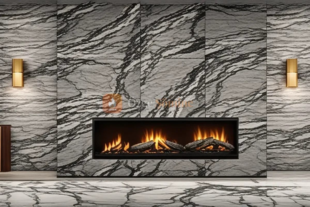 Nero Marquina Mermer Giydirme