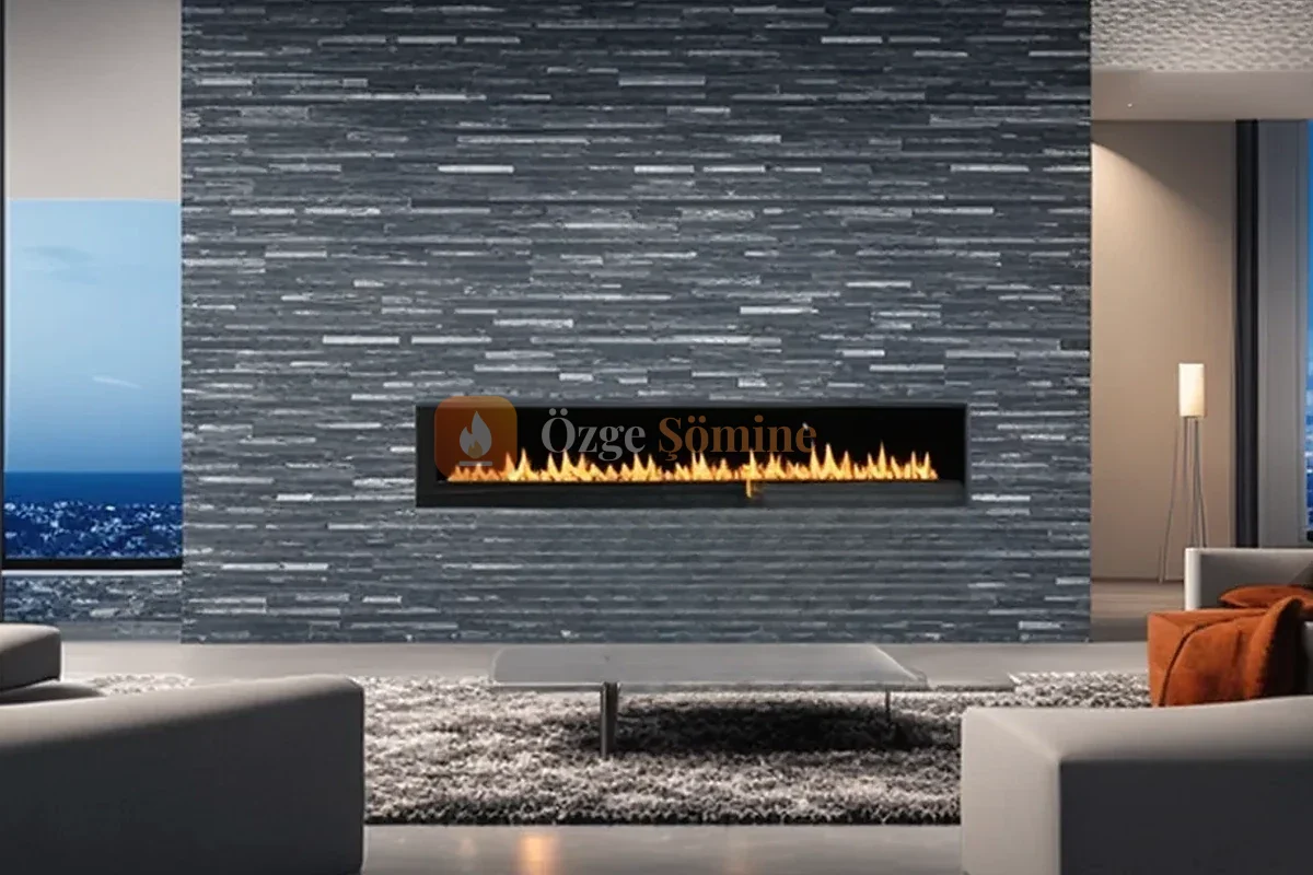 Linea 150 Gazlı Şömine görsel 3