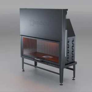 Düz Açık Asansörlü Şömine Haznesi (70-200 CM)